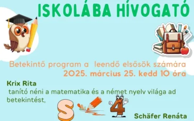 Iskolába hívogató